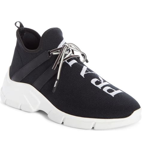 prada sock shoes men's|prada knit sneakers women's.